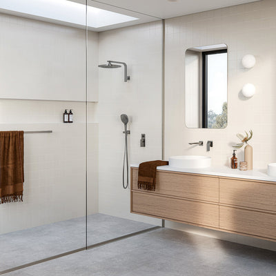 PHOENIX NUAGE HAND SHOWER BRUSHED CARBON