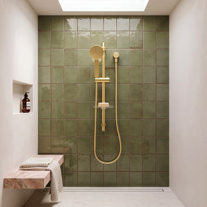 PHOENIX VIVID RAIL SHOWER BRUSHED GOLD