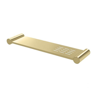 PHOENIX VIVID SLIMLINE METAL SHELF 370MM BRUSHED GOLD