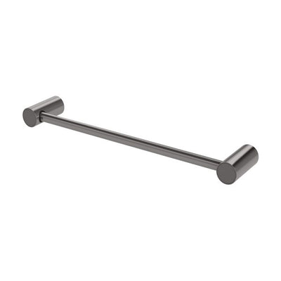 PHOENIX VIVID SLIMLINE NON-HEATED HAND TOWEL RAIL BRUSHED CARBON 350MM