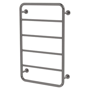PHOENIX VIVID SLIMLINE NON-HEATED TOWEL RAIL BRUSHED CARBON 500MM
