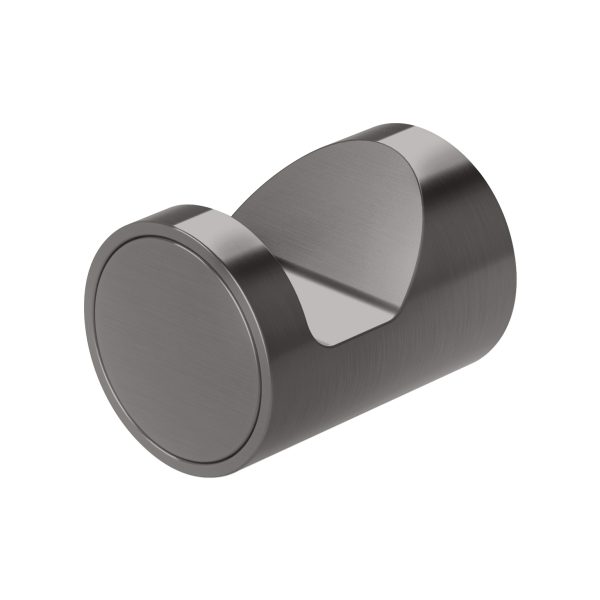 PHOENIX VIVID SLIMLINE ROBE HOOK BRUSHED CARBON