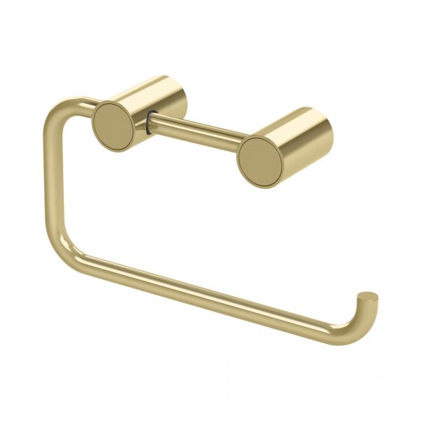 PHOENIX VIVID SLIMLINE TOILET ROLL HOLDER 180MM BRUSHED GOLD