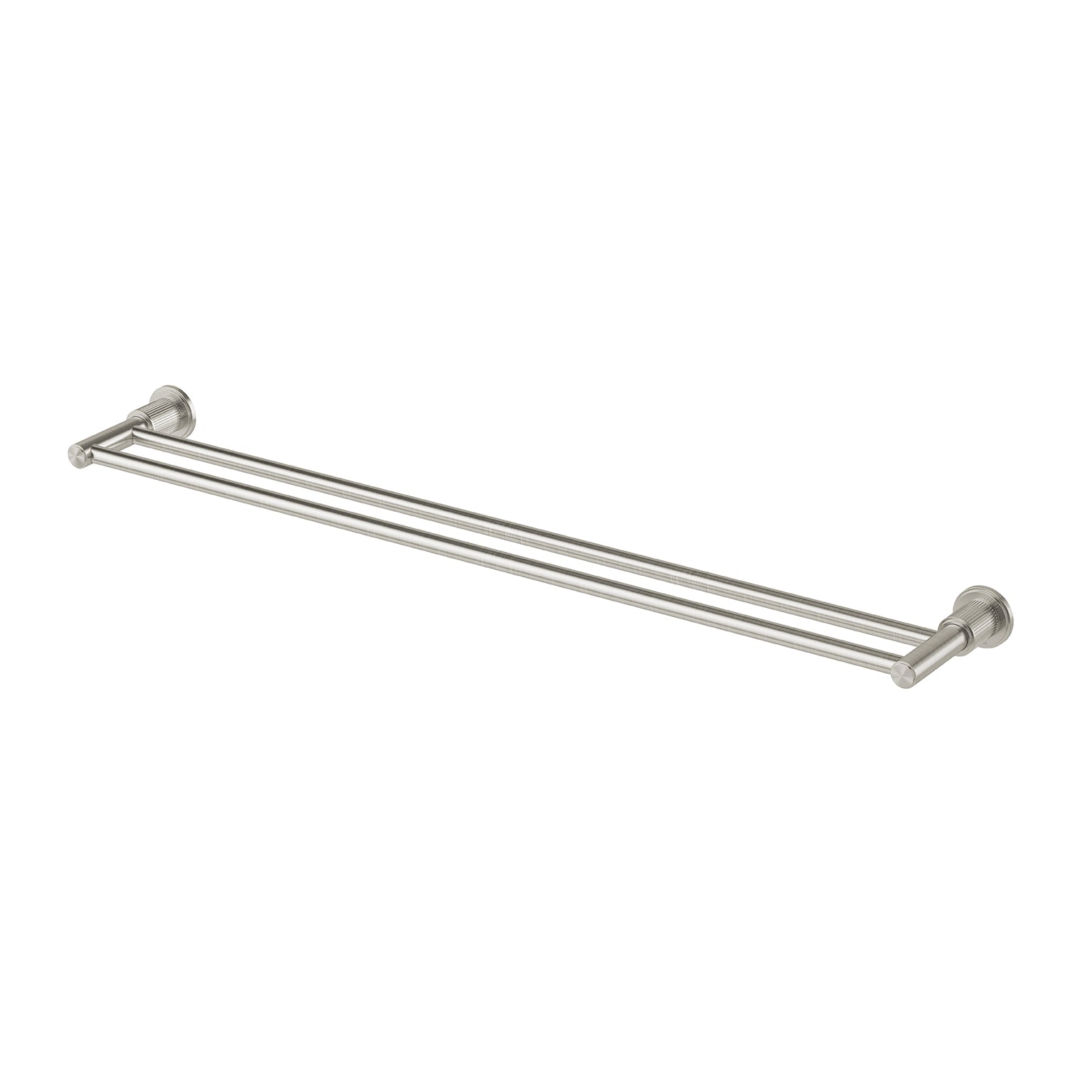PHOENIX WILTERN DOUBLE TOWEL RAIL 800MM BRUSHED NICKEL