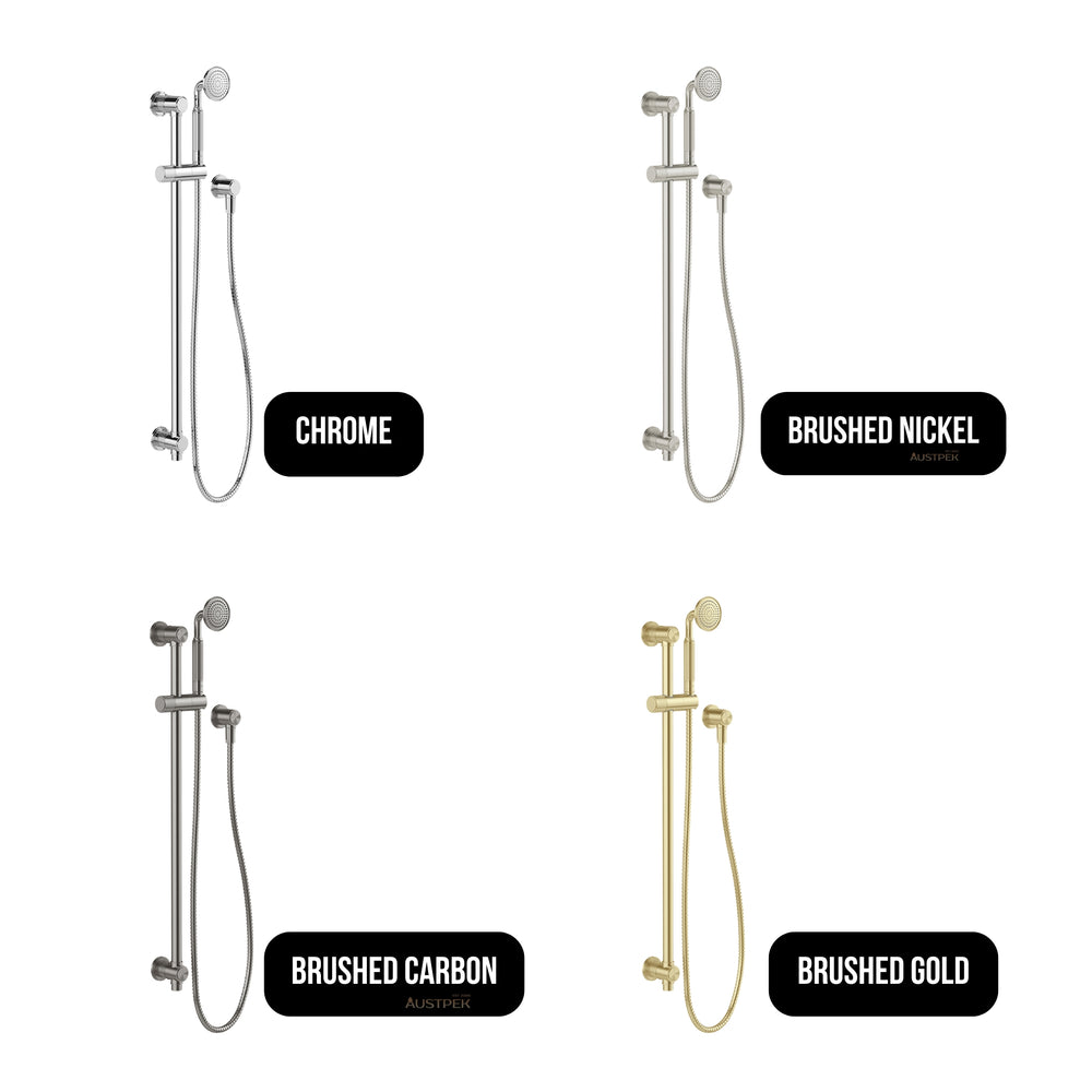 PHOENIX WILTERN RAIL SHOWER 750MM BRUSHED NICKEL