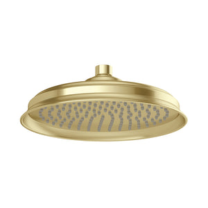 PHOENIX WILTERN SHOWER ROSE 220MM BRUSHED GOLD