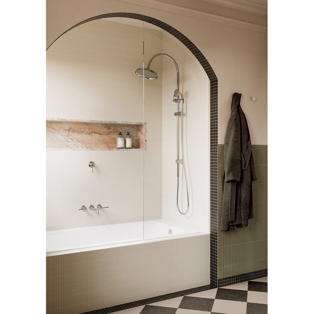 PHOENIX WILTERN SWITCHMIX SHOWER / WALL MIXER COMPLETE KIT BRUSHED NICKEL