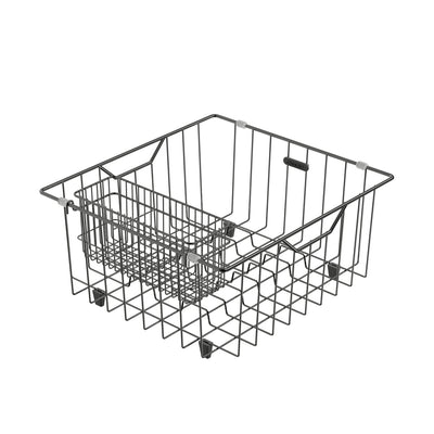 PHOENIX WIRE BASKET 338MM BRUSHED CARBON