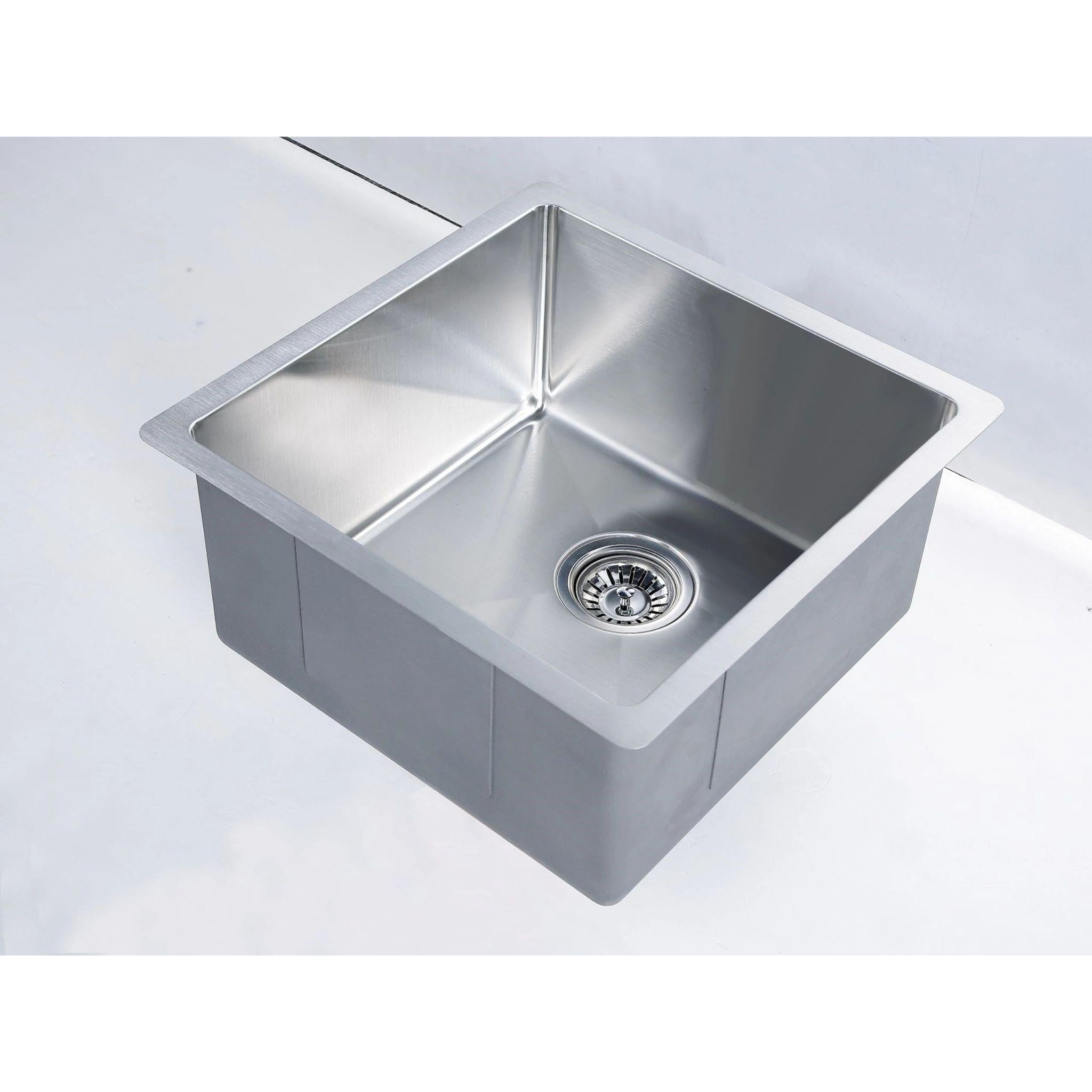 POSEIDON HANDMADE STAINLESS STEEL KITCHEN SINK 450MM