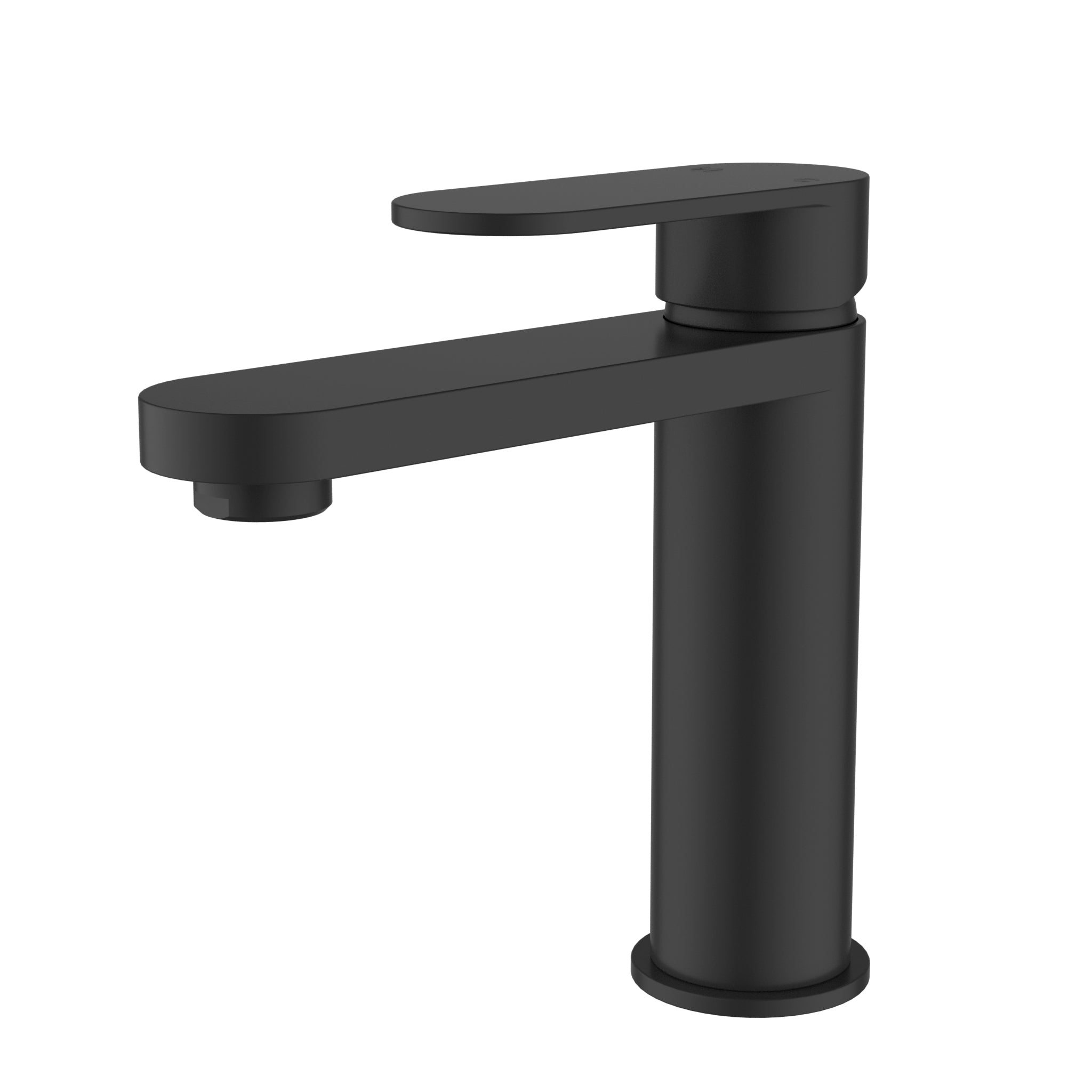 IKON SORA SS BASIN MIXER 168MM MATTE BLACK
