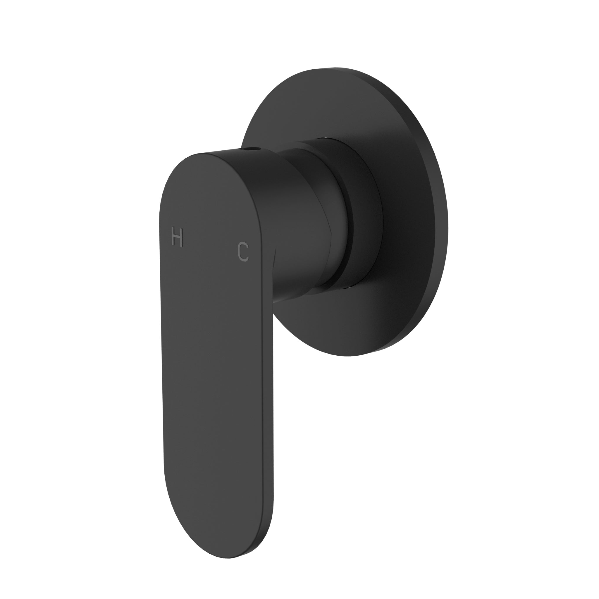 IKON SORA SS WALL MIXER TRIM KIT MATTE BLACK