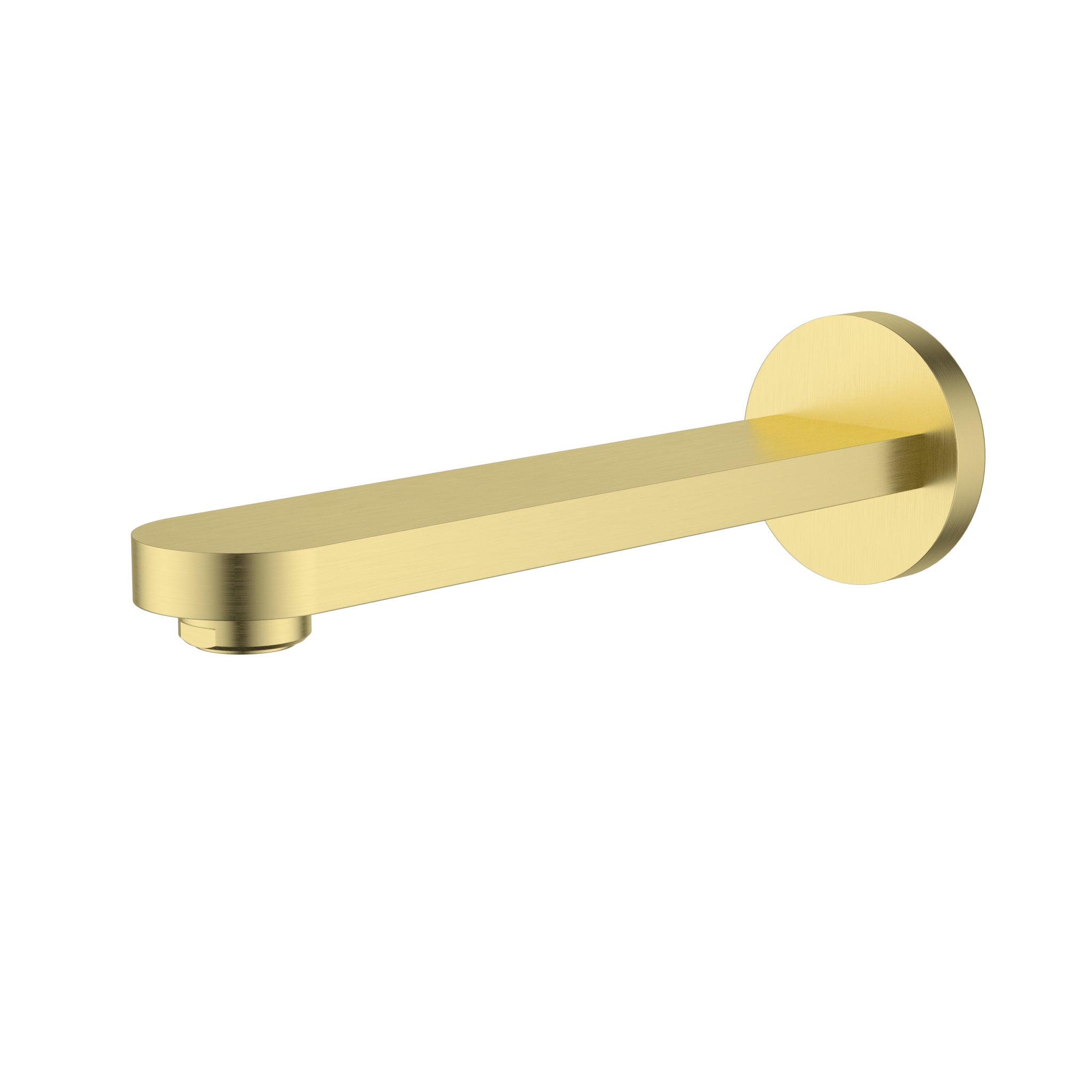 IKON SORA SS BASIN/ BATH SPOUT 212MM BRUHSED GOLD