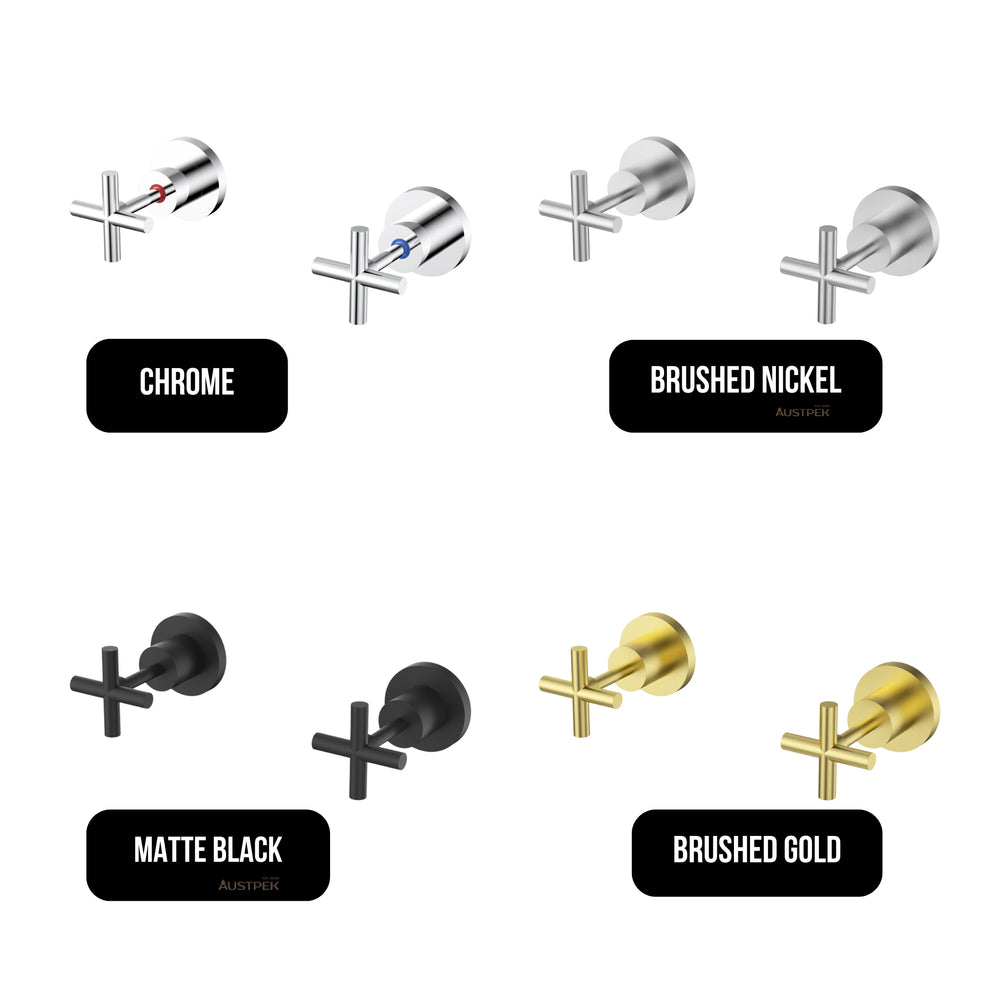 IKON PLNZ WALL TOP ASSEMBLIES CHROME