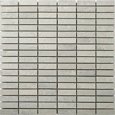 EVERSTONE DURASTONE ASH GREY MIXED 300X300MM BLUETOOTH MOSAIC TILE (PER BOX)