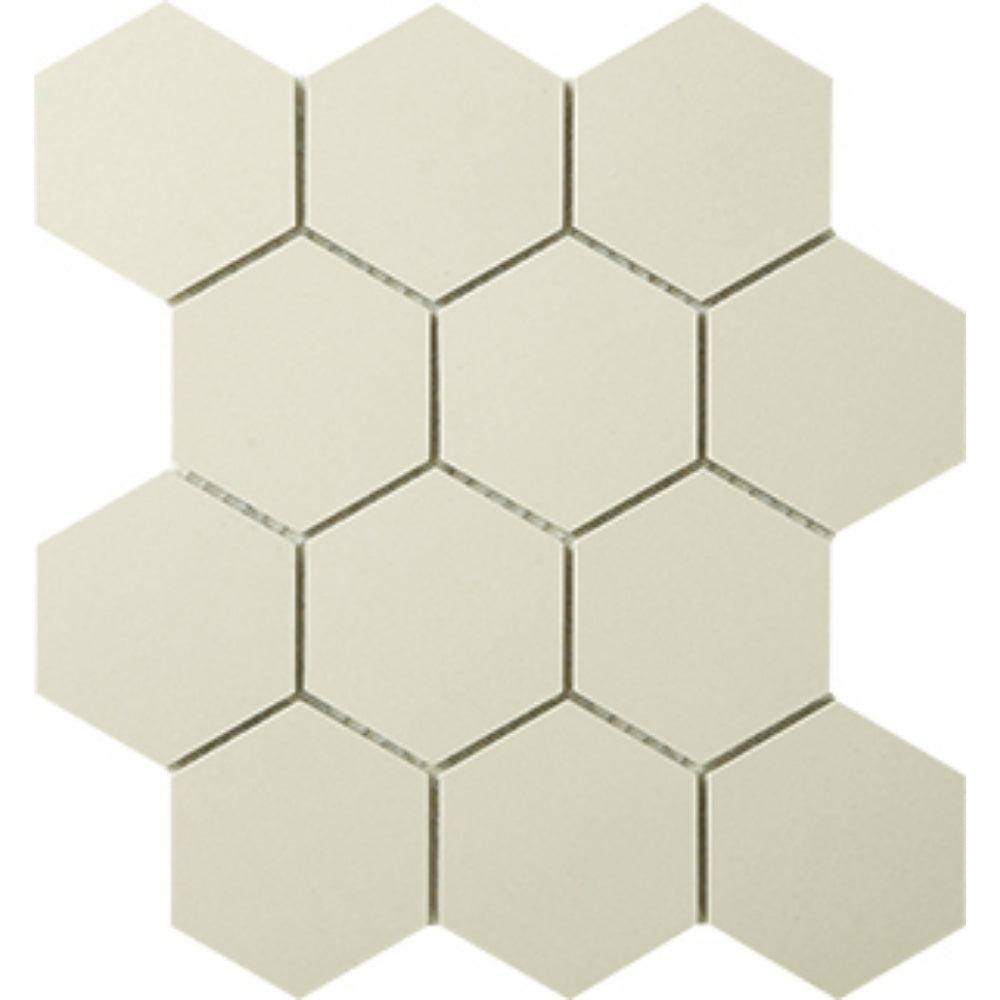 EVERSTONE DURASTONE BOTTICINO BRUSHED ROCKFACE 260X300MM HEXAGON MOSAIC TILE (PER BOX)