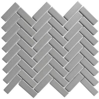 EVERSTONE COTTAGE MINI BRICK GREY MATTE 316X277MM MOSAIC TILE (PER BOX)