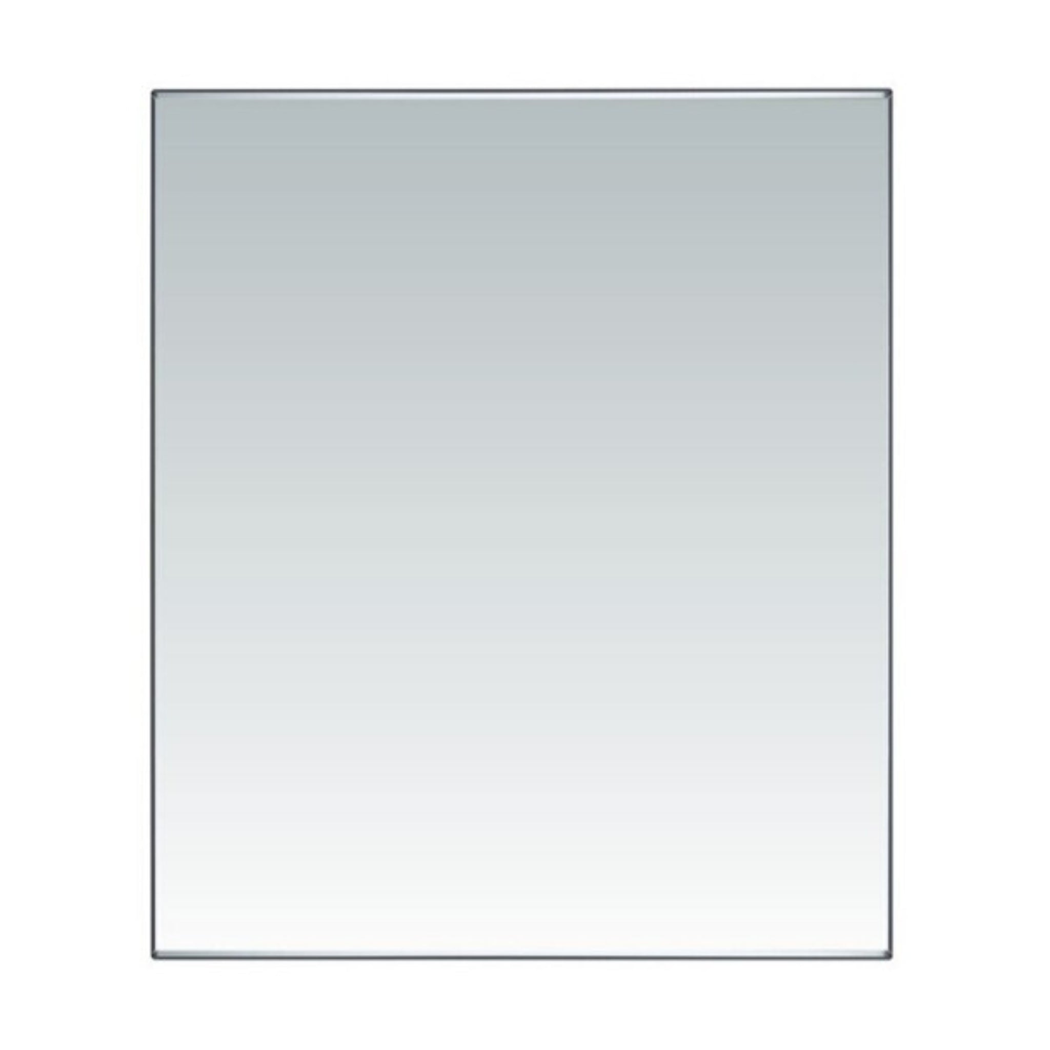 POSEIDON JASPER RECTANGULAR FRAMELESS PENCIL EDGE PLAIN MIRROR 450X600MM