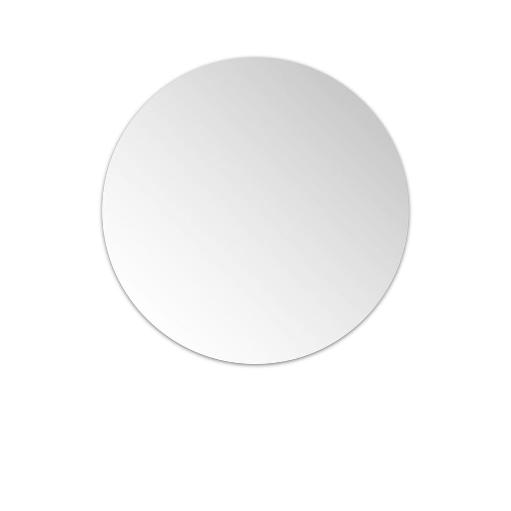 POSEDION LUNA ROUND FRAMELESS PENCIL EDGE PLAIN MIRROR 600X600MM
