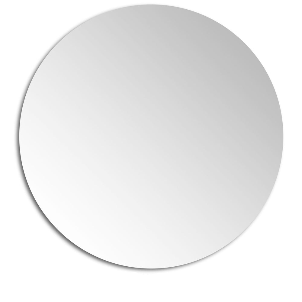 POSEDION LUNA ROUND FRAMELESS PENCIL EDGE PLAIN MIRROR 900X900MM