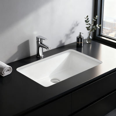 POSEIDON UNDER COUNTER BASIN GLOSS WHITE 530MM