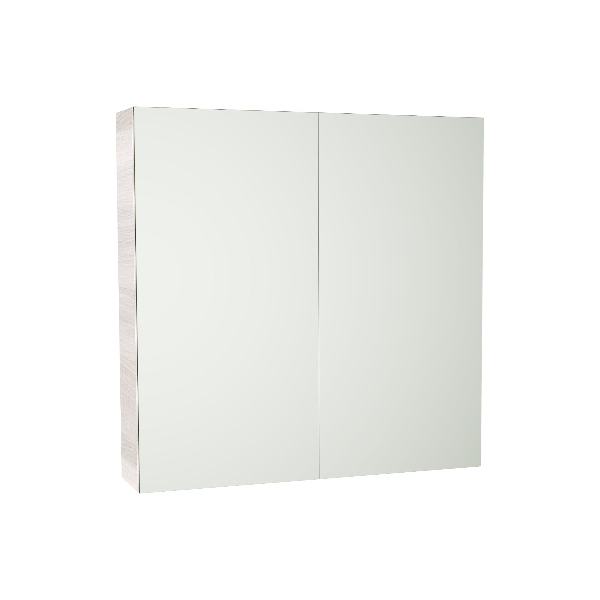 POSEIDON EVIE OAK MIRROR SHAVING CABINET 750X750MM