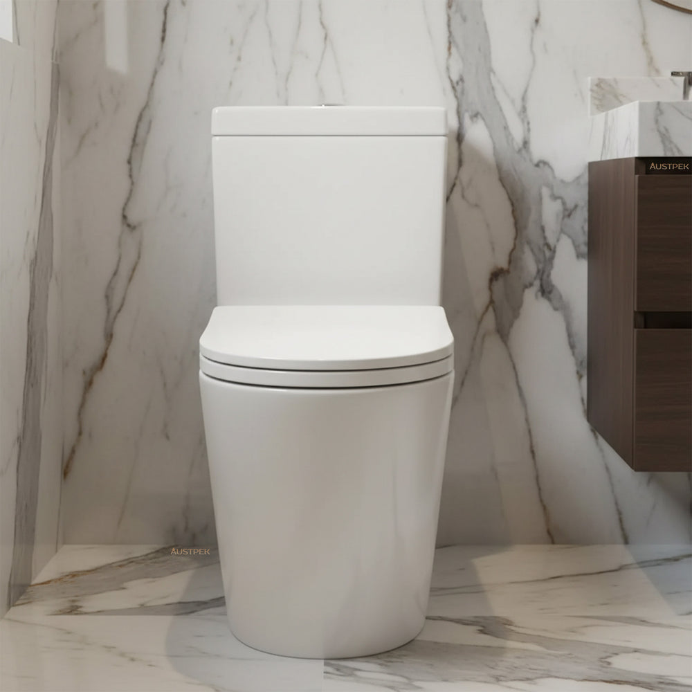 POSEIDON STELLA RIMLESS SMART TOILET WITH REMOTE CONTROL GLOSS WHITE