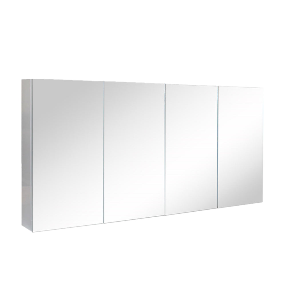POSEIDON POLAR GLOSS WHITE MIRROR CABINET 1500X750MM