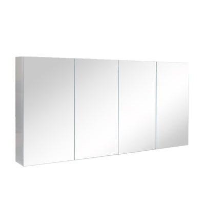 POSEIDON POLAR GLOSS WHITE MIRROR CABINET 1500X750MM