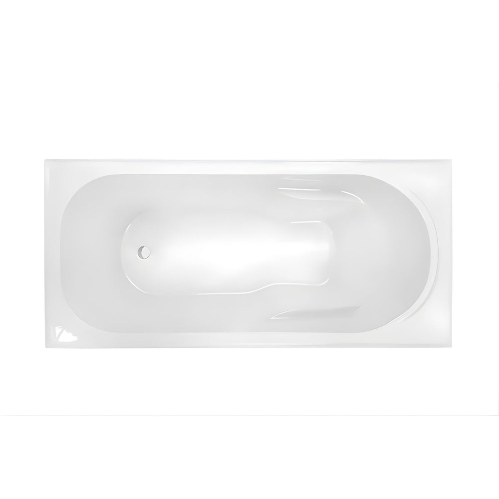 DECINA PRIMA INSET BATH GLOSS WHITE (AVAILABLE IN 1515MM, 1635MM AND 1785MM)
