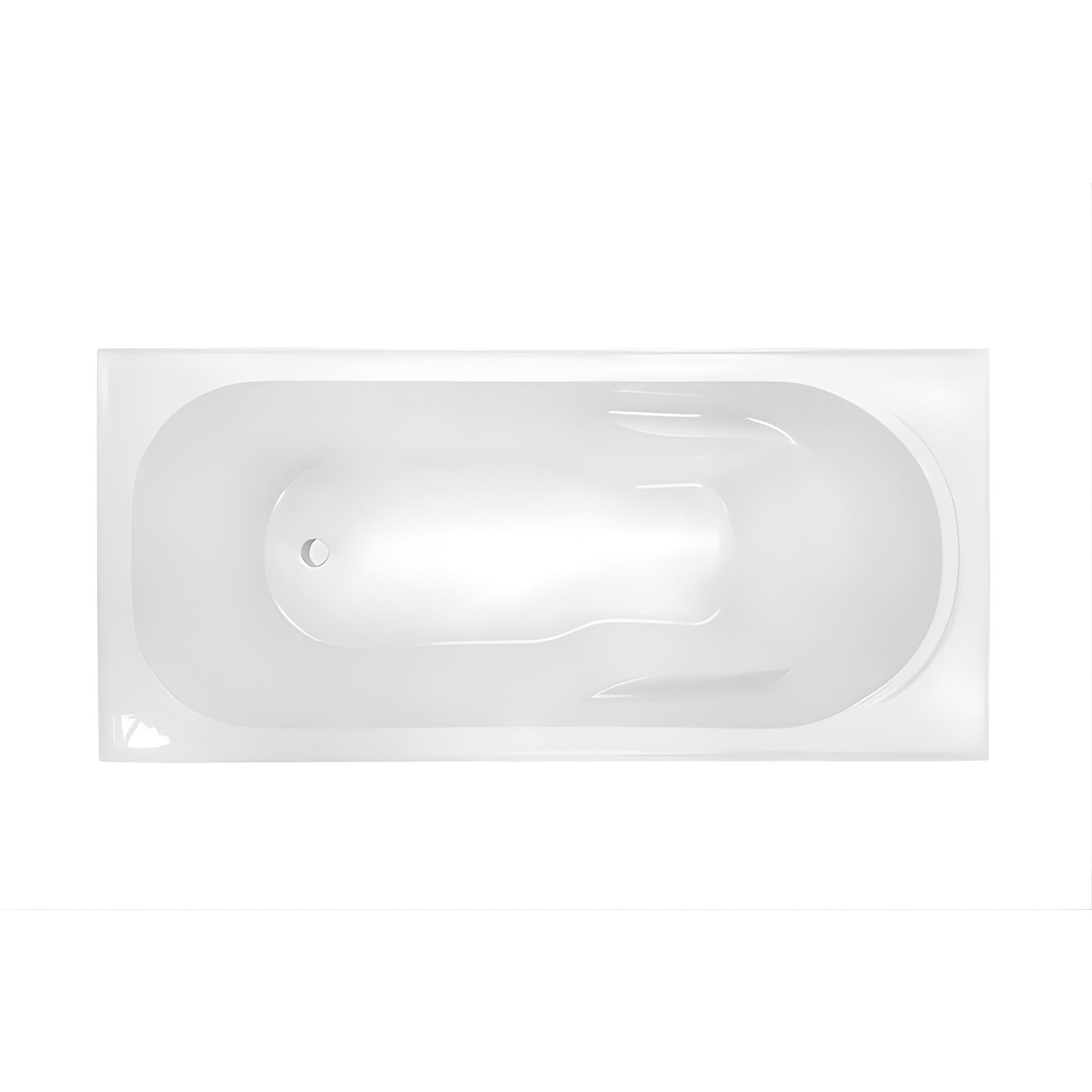 DECINA PRIMA INSET BATH GLOSS WHITE (AVAILABLE IN 1515MM, 1635MM AND 1785MM)