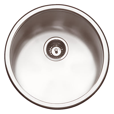 SCHOCK THE YARRA SINGLE BOWL BAR SINK STAINLESS STEEL 450MM