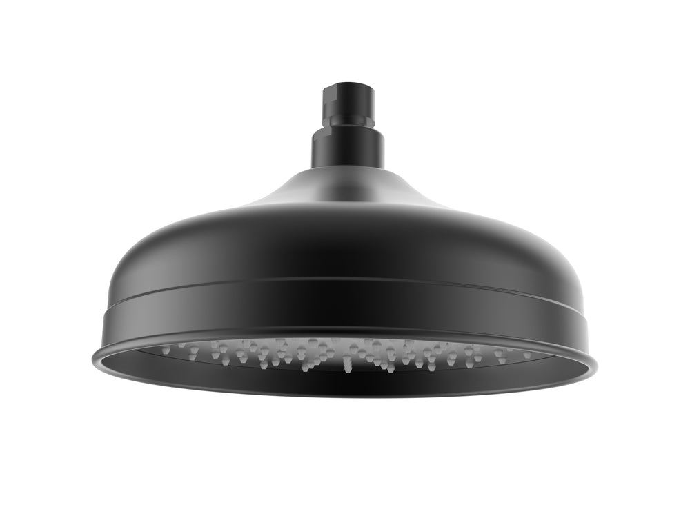 IKON CLASICO SHOWER HEAD 220MM MATTE BLACK