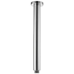 IKON ROUND VERTICAL SHOWER ARM 312MM CHROME