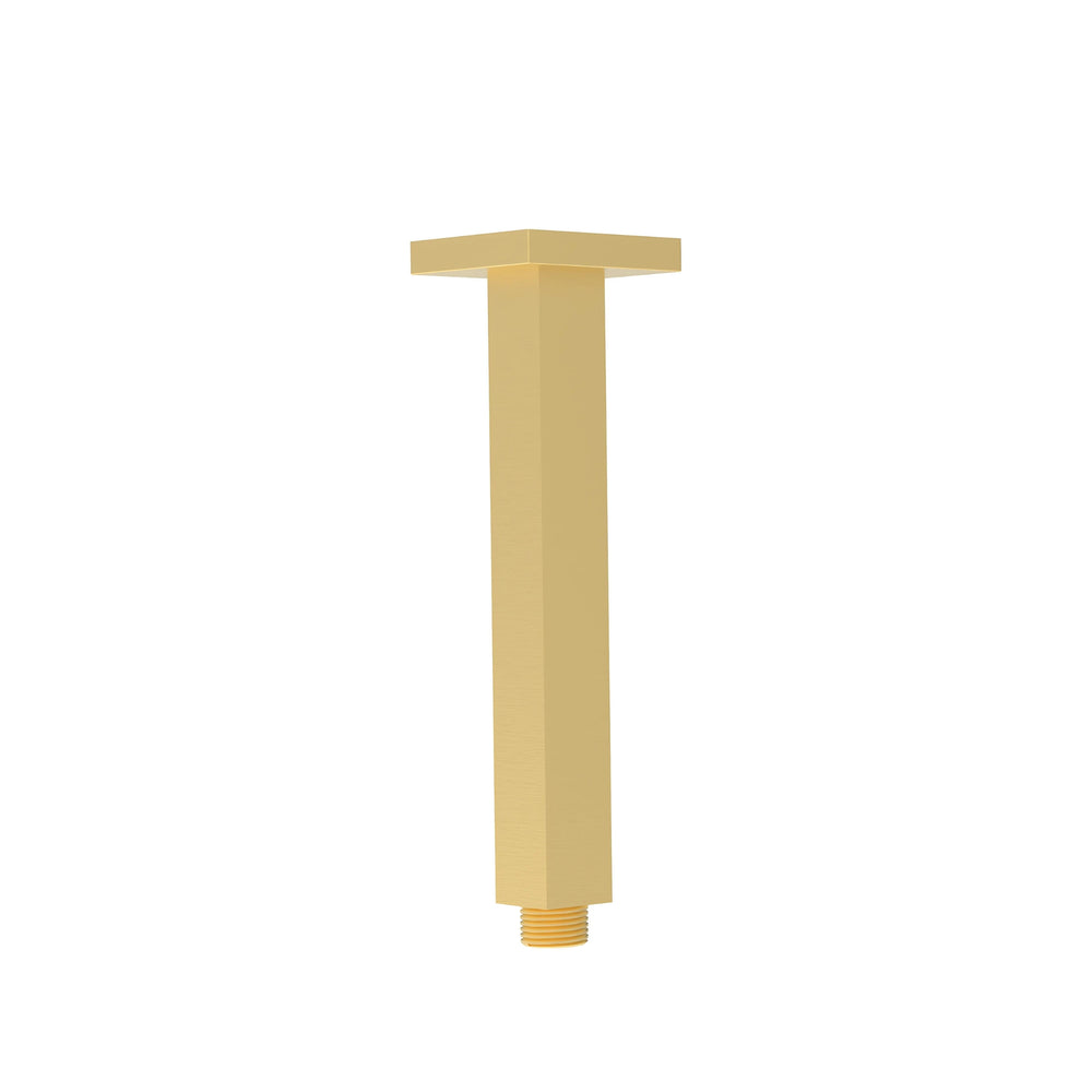 IKON VERTICAL SHOWER ARM 310MM BRUSHED GOLD