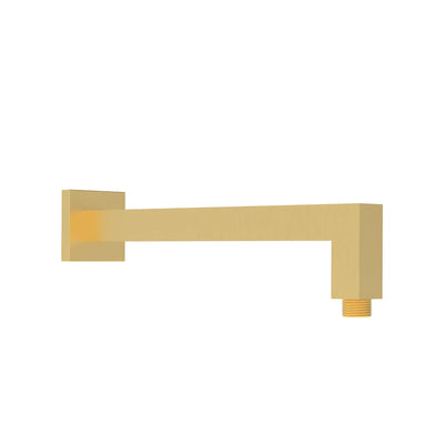IKON HORIZONTAL SHOWER ARM 400MM BRUSHED GOLD