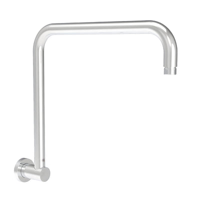 IKON CURVED SHOWER ARM 299MM CHROME