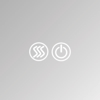 FIENZA SCANDI OAK LED MIRROR SHAVING CABINET WITH DISPLAY SHELF 1200X850MM