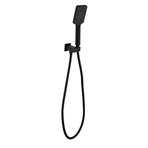 IKON EDEN HAND SHOWER ON WALL OUTLET BRACKET 299MM MATTE BLACK
