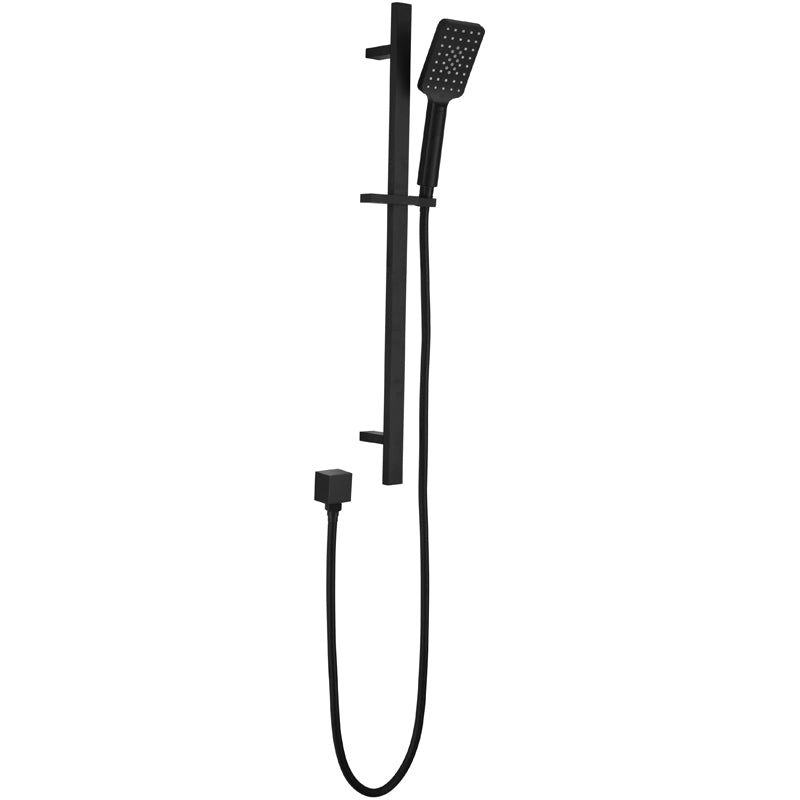 IKON EDEN SLIDING SHOWER SET 740MM MATTE BLACK