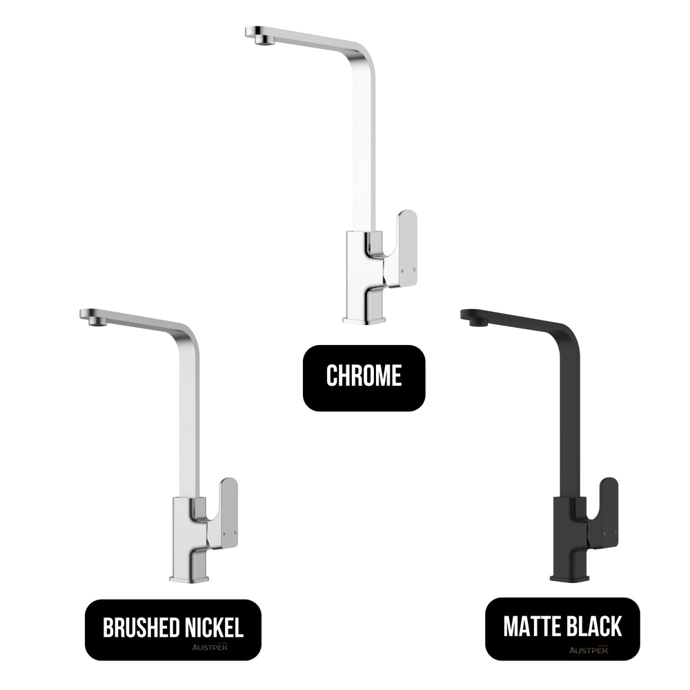 IKON EDEN SINK MIXER 354MM CHROME