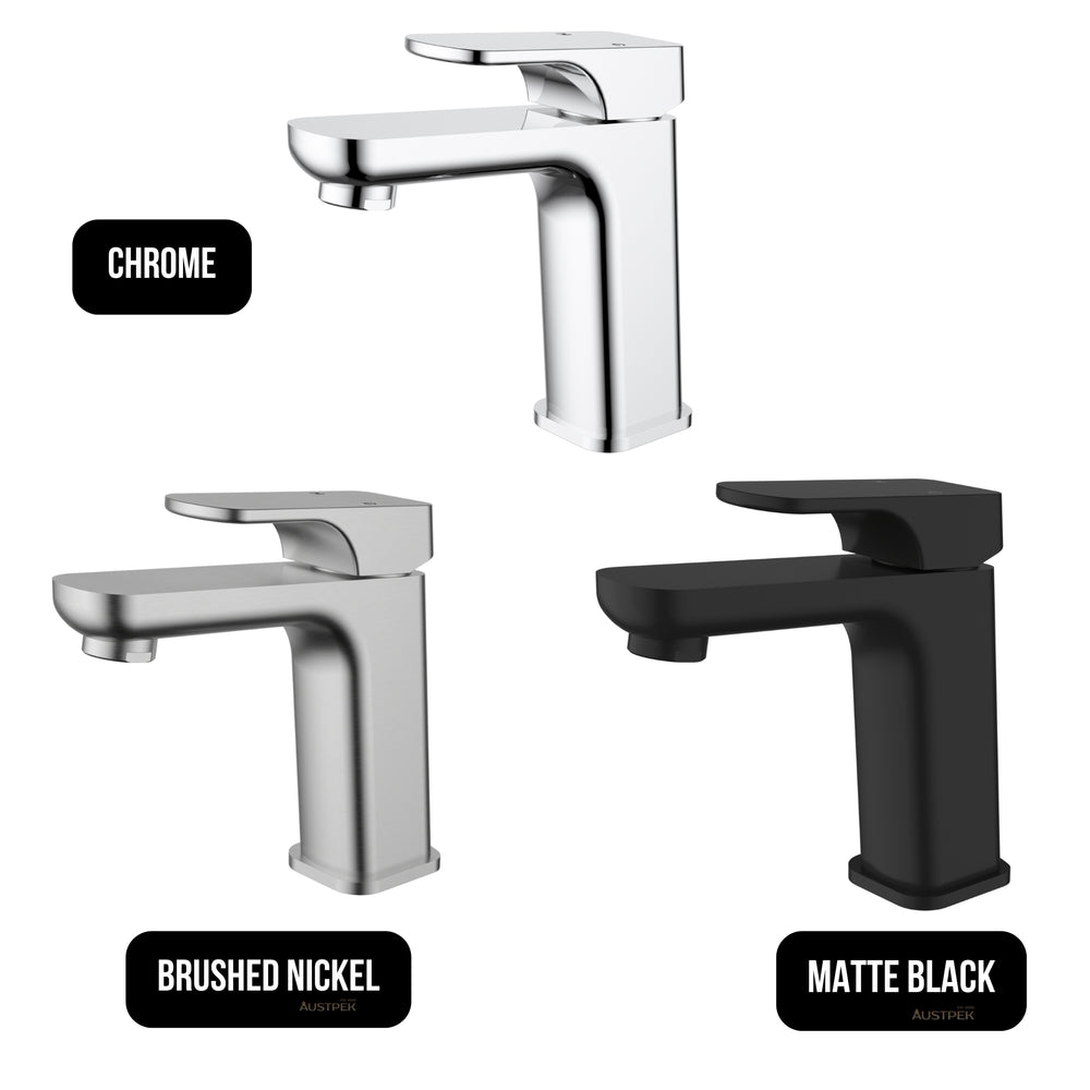 IKON EDEN BASIN MIXER 152MM MATTE BLACK