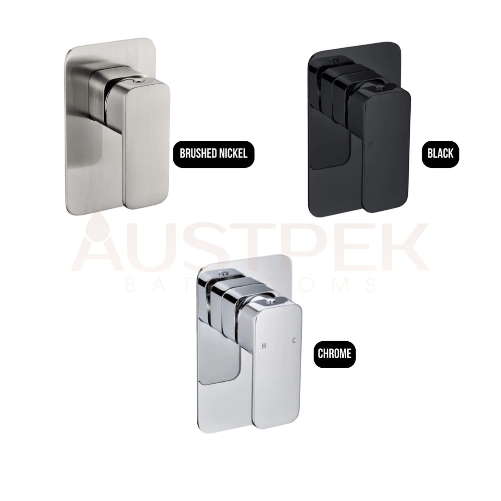 IKON NOVA NEW BRUSHED NICKEL WALL MIXER
