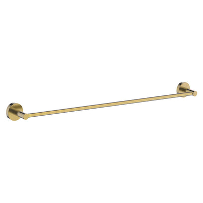 GARETH ASHTON POCO NON-HEATED SINGLE TOWEL RAIL BRUSHED BRASS 760MM
