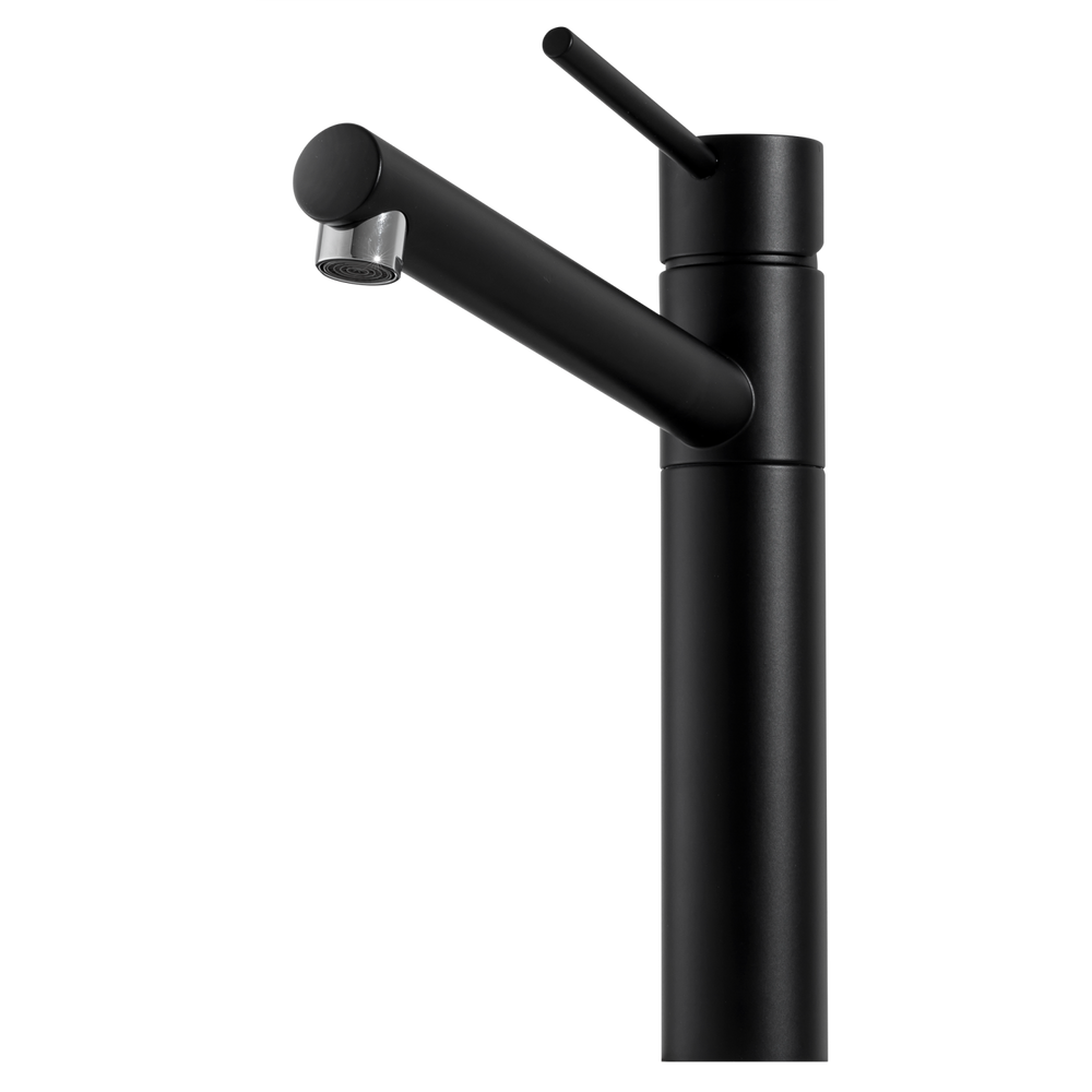 OLIVERI PEPE SWIVEL KITCHEN MIXER 302MM MATTE BLACK
