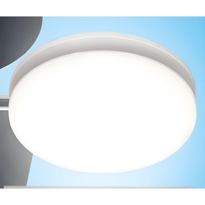 VENTAIR AIRBUS 150 ROUND PREMIUM QUALITY SIDE DUCTED EXHAUST FAN WITH 10W LED PANEL WHITE