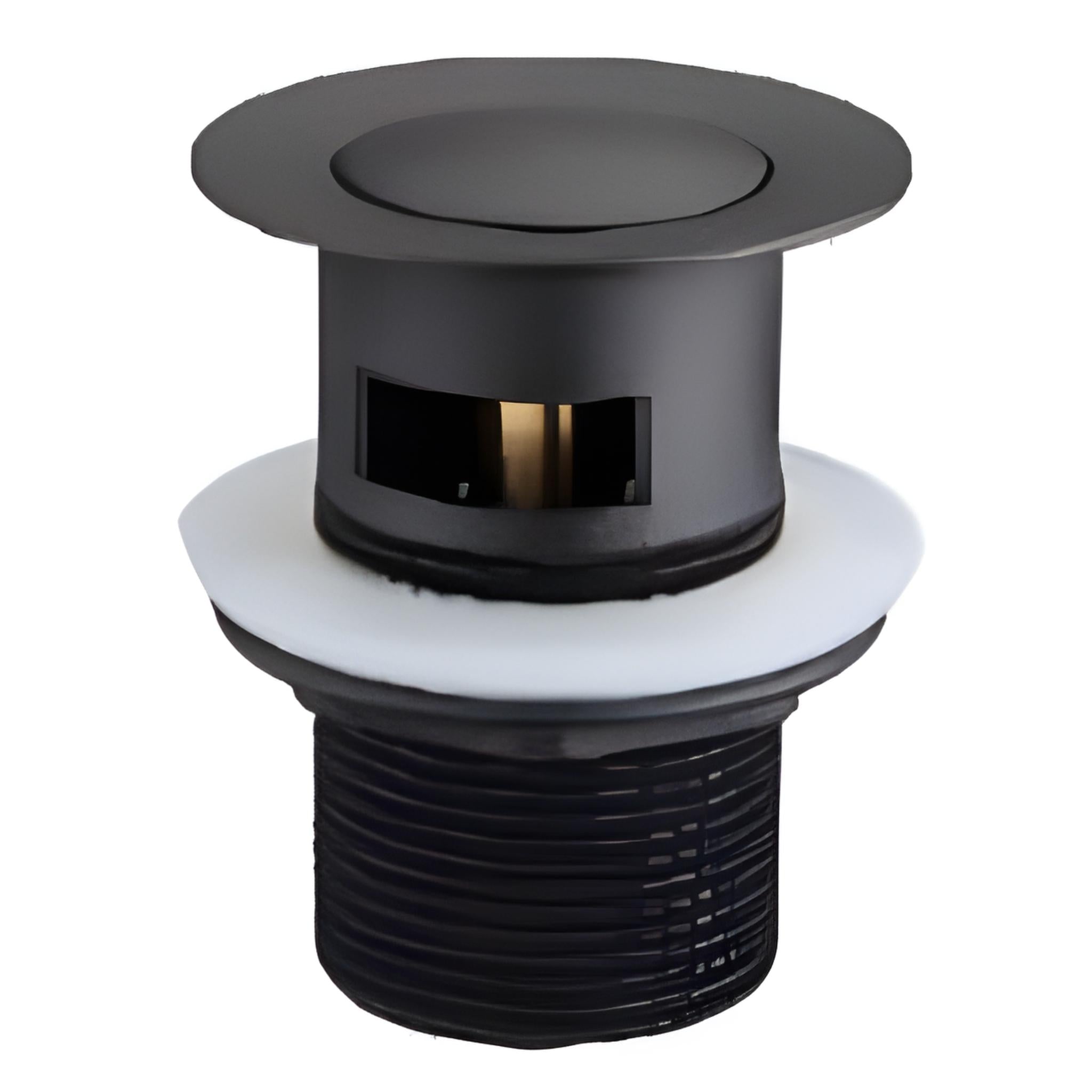 INFINITY POP-UP OVERFLOW BASIN WASTE 32MM BLACK