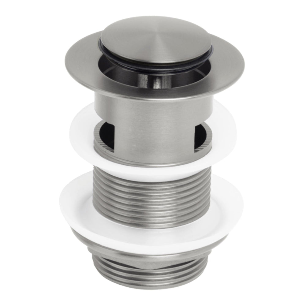 JOHNSON SUISSE VENEZIA POP-UP OVERFLOW WASTE 32MM BRUSHED NICKEL