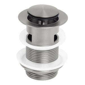 JOHNSON SUISSE VENEZIA POP-UP OVERFLOW WASTE 32MM BRUSHED NICKEL