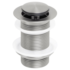 JOHNSON SUISSE VENEZIA POP-UP NON-OVERFLOW WASTE 32MM BRUSHED NICKEL