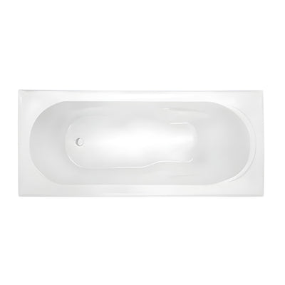 DECINA PREZZO INSET BATH GLOSS WHITE (AVAILABLE IN 1510MM AND 1650MM)